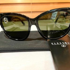 Electric Danger Cat polarized sunglasses (gloss black frame/grey lenses)